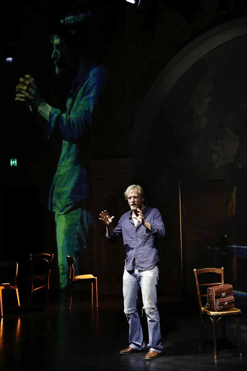 A Man With Five Children - Lighting and video design