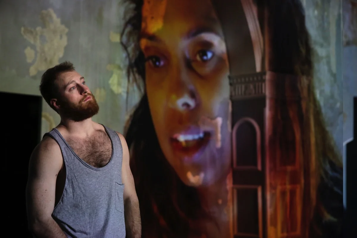 A Man With Five Children - Lighting and video design