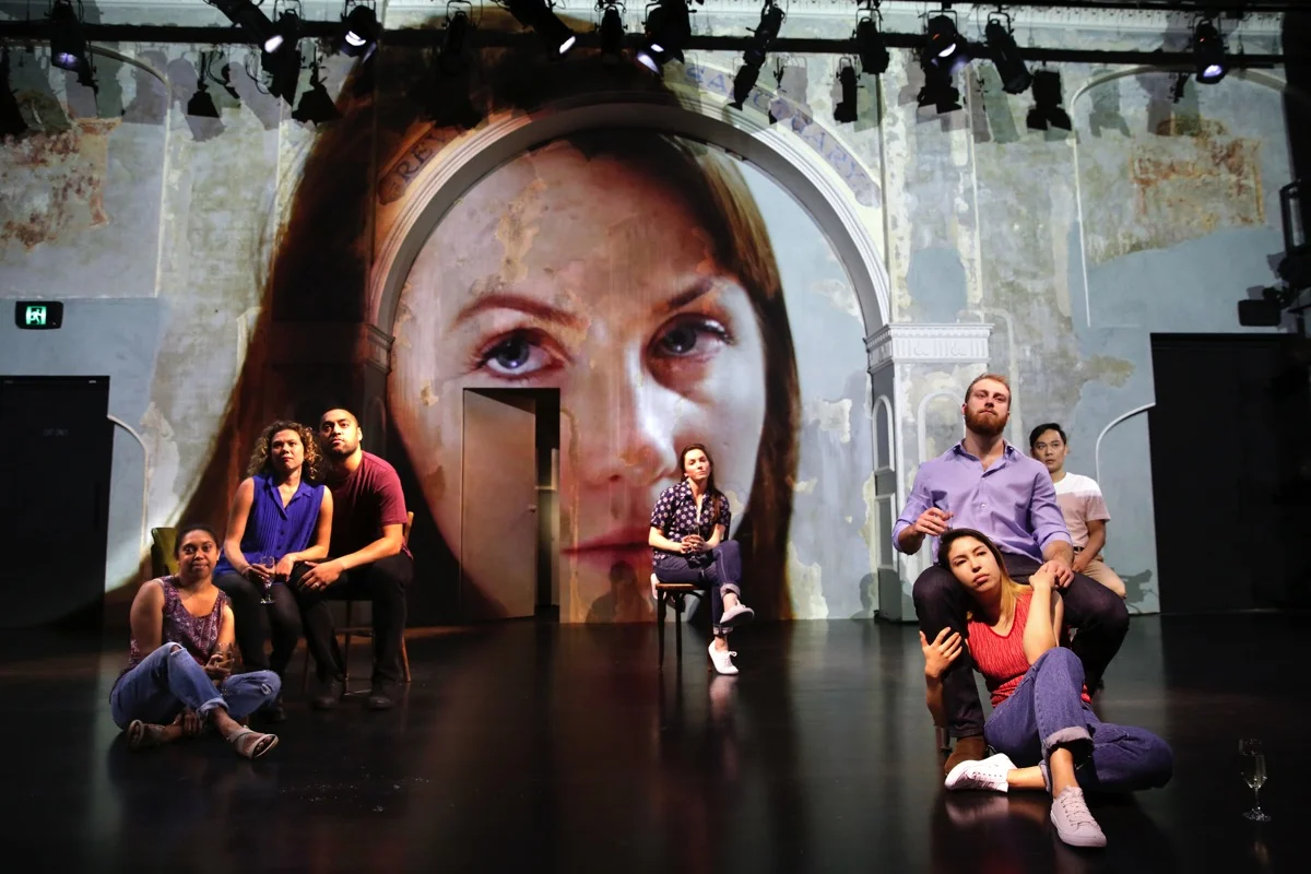 A Man With Five Children - Lighting and video design