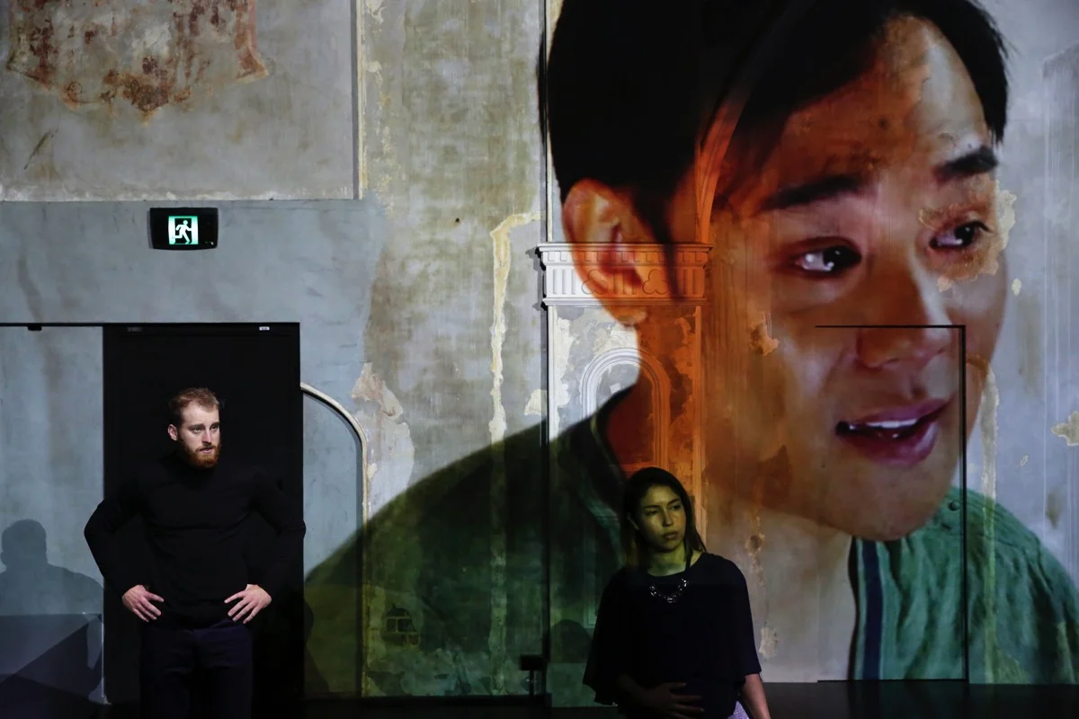 A Man With Five Children - Lighting and video design