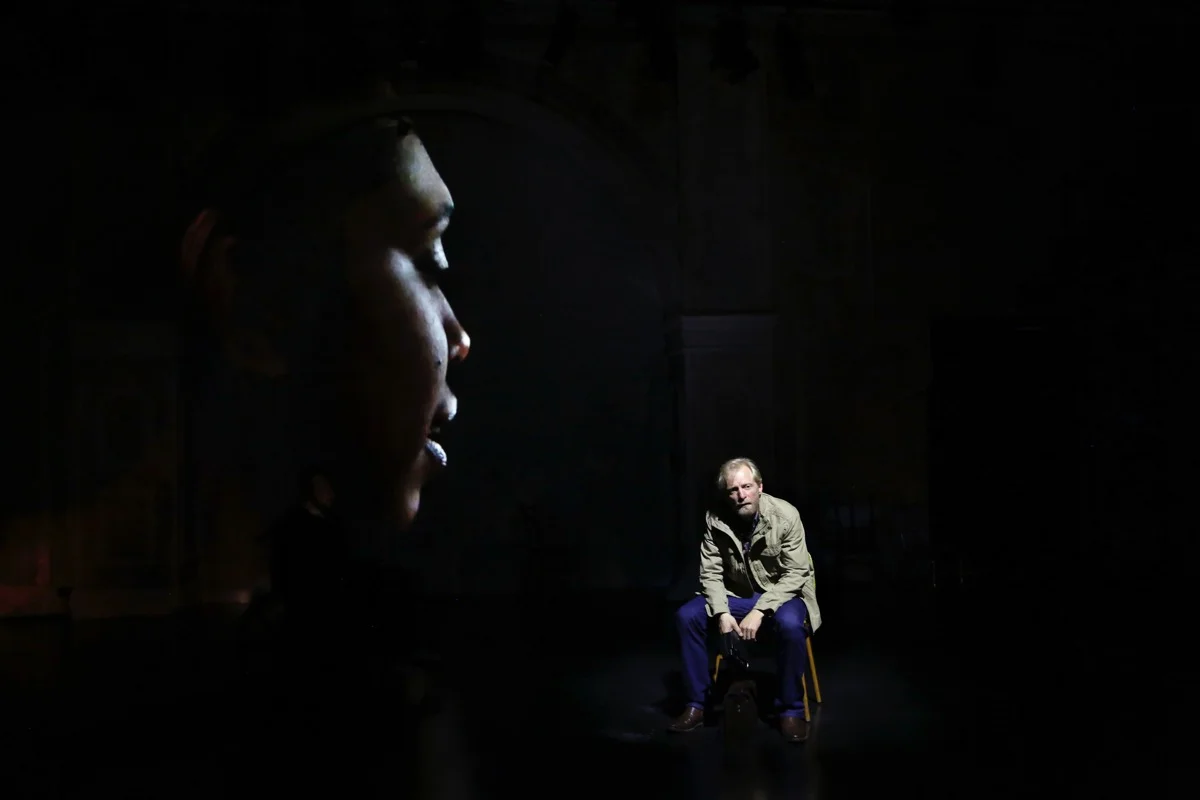 A Man With Five Children - Lighting and video design