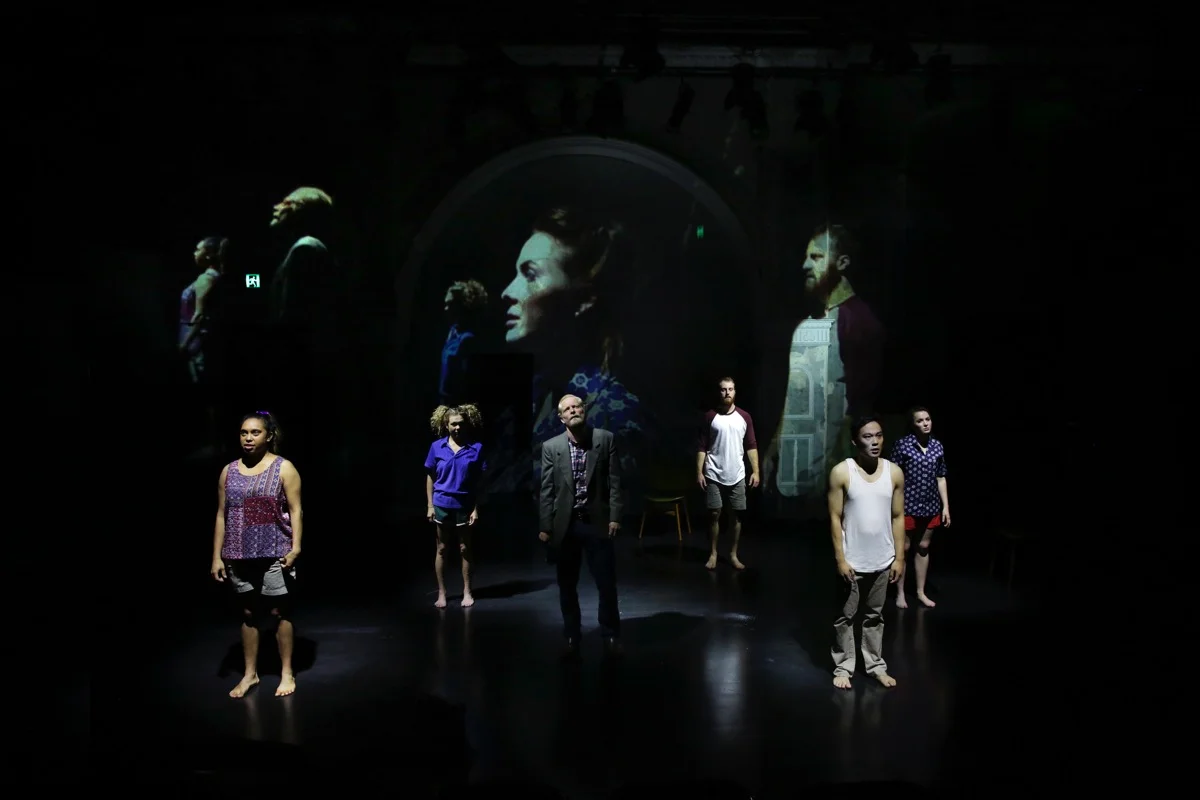 A Man With Five Children - Lighting and video design