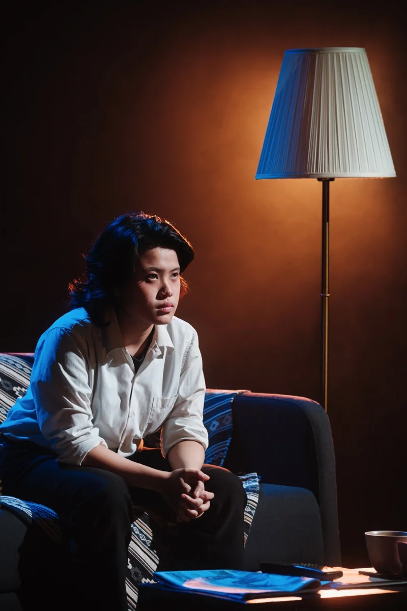 The Eternal Quest To Make Yourself Happy Or Die Trying - Lighting and video design