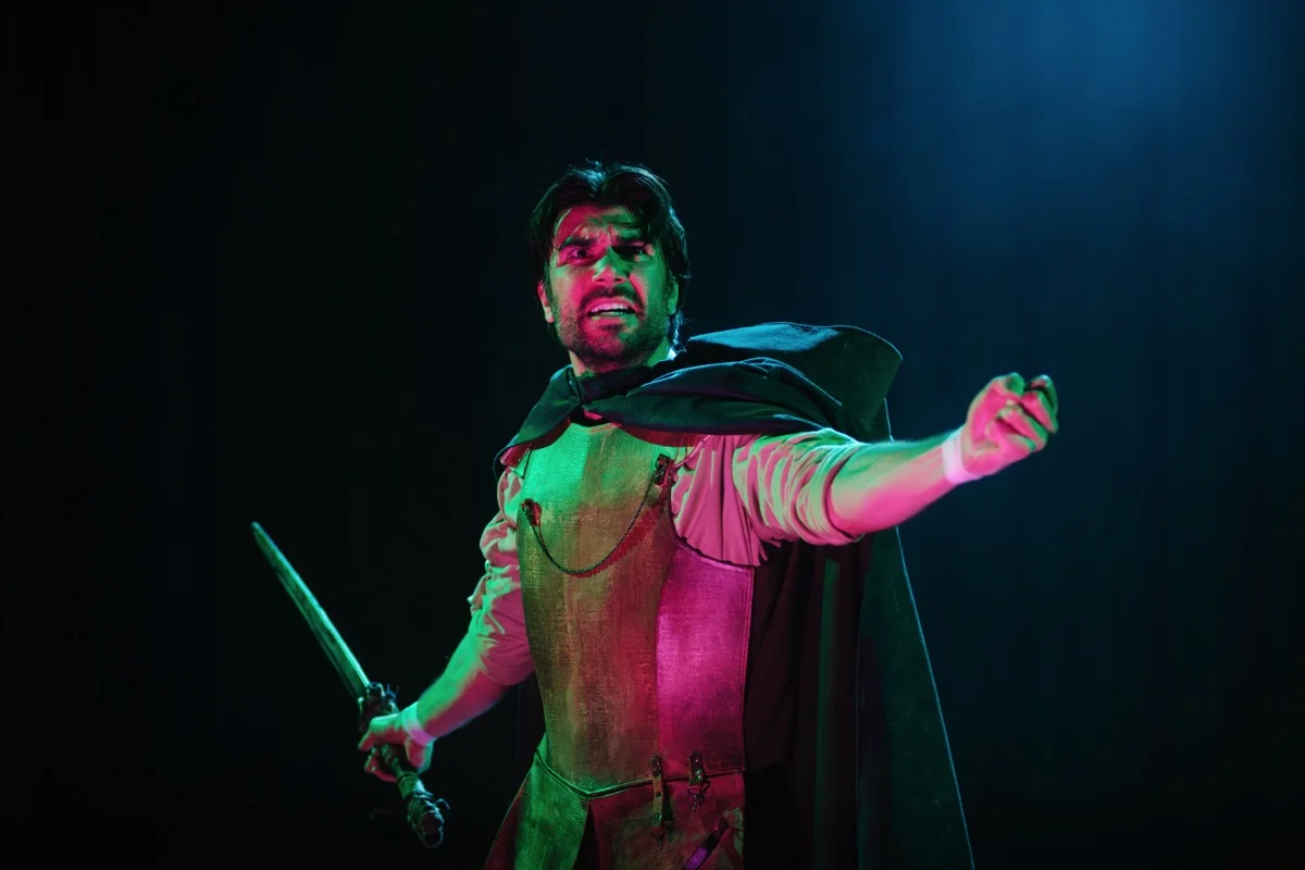 The Eternal Quest To Make Yourself Happy Or Die Trying - Lighting and video design