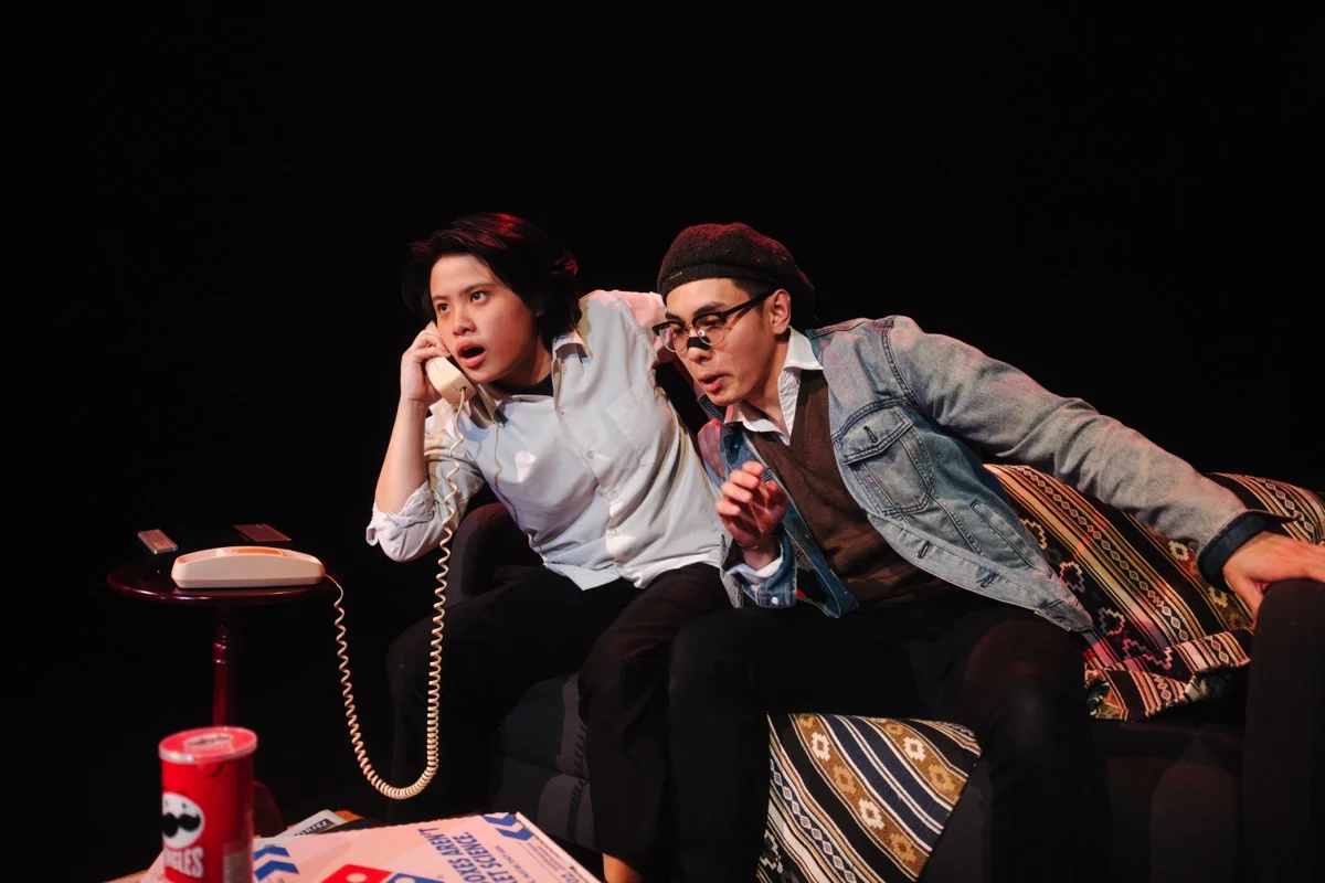 The Eternal Quest To Make Yourself Happy Or Die Trying - Lighting and video design