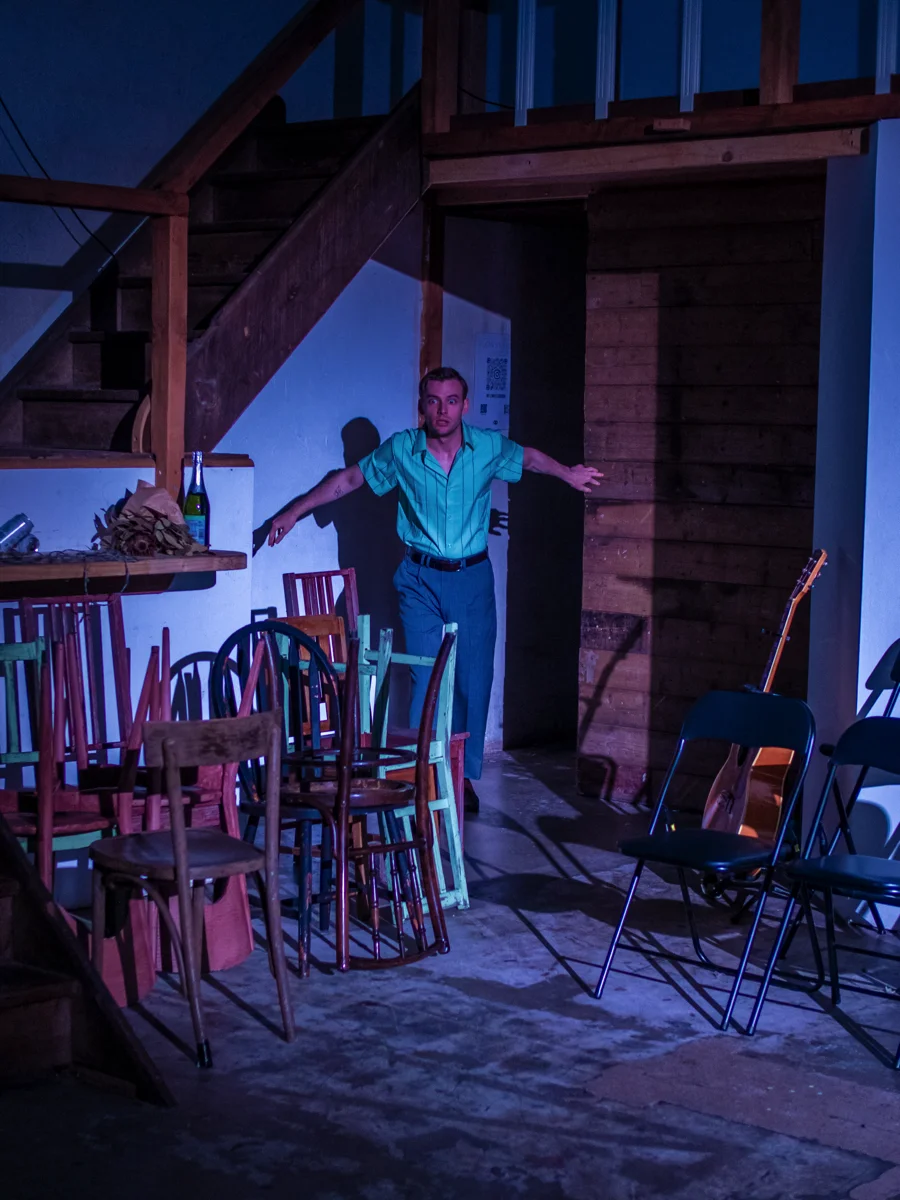 The Government Inspector - Lighting and video design