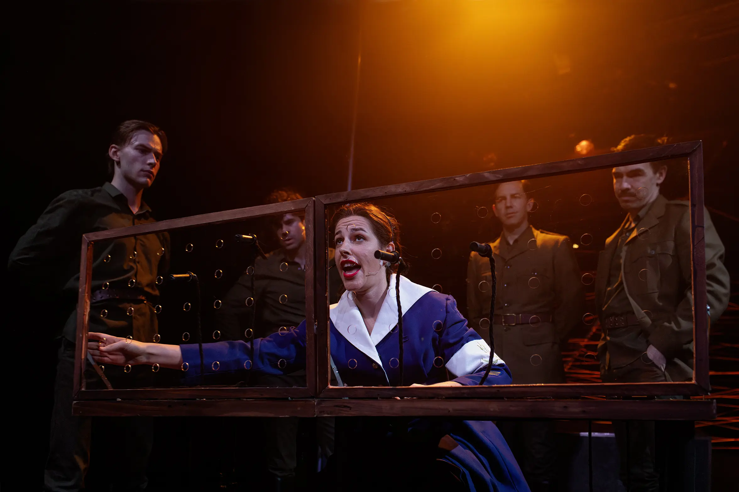 The Eternal Quest To Make Yourself Happy Or Die Trying - Lighting and video design