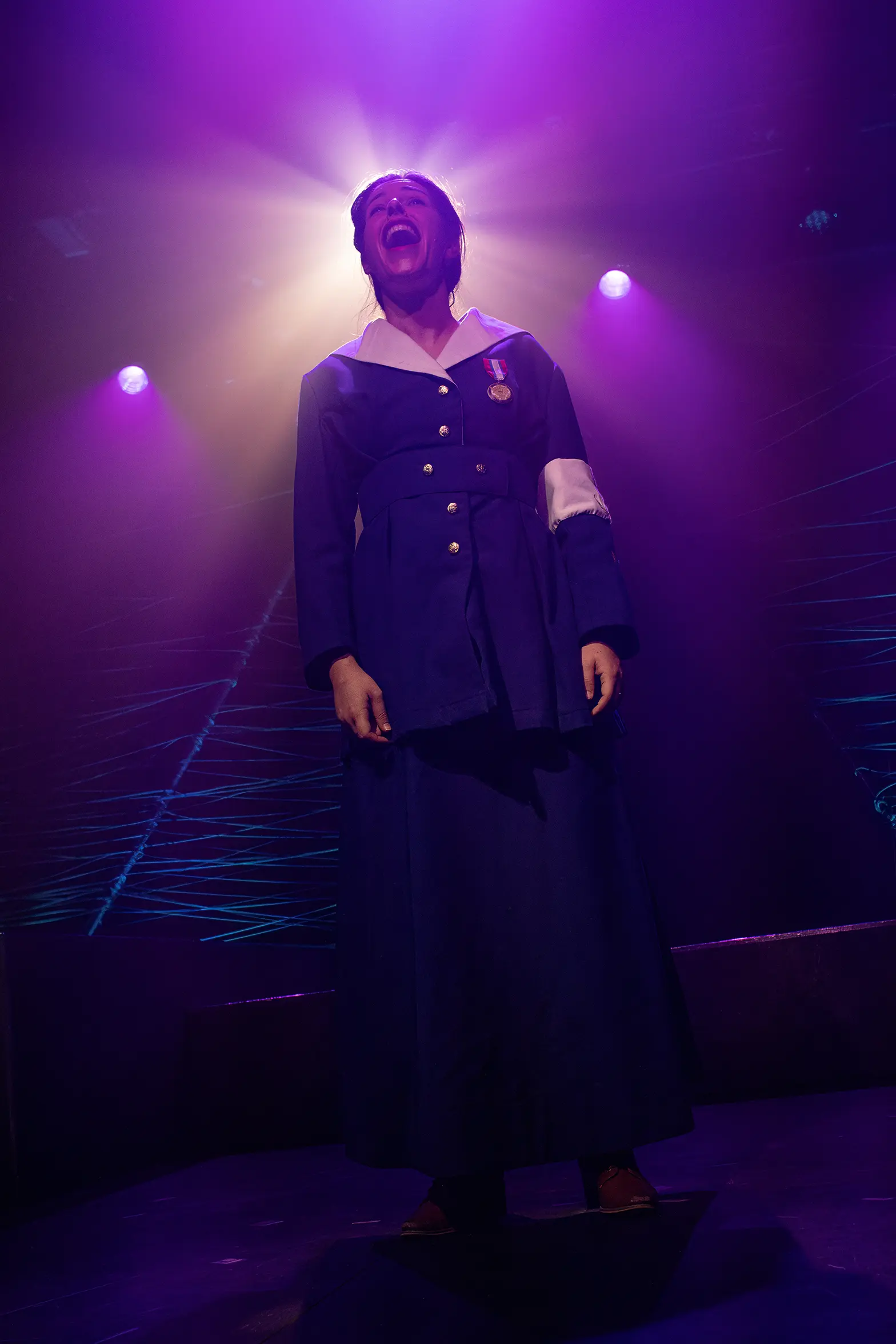 The Eternal Quest To Make Yourself Happy Or Die Trying - Lighting and video design