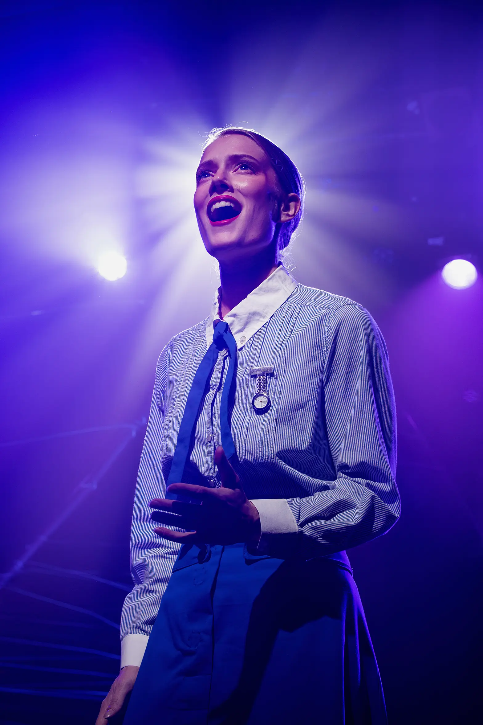 The Eternal Quest To Make Yourself Happy Or Die Trying - Lighting and video design