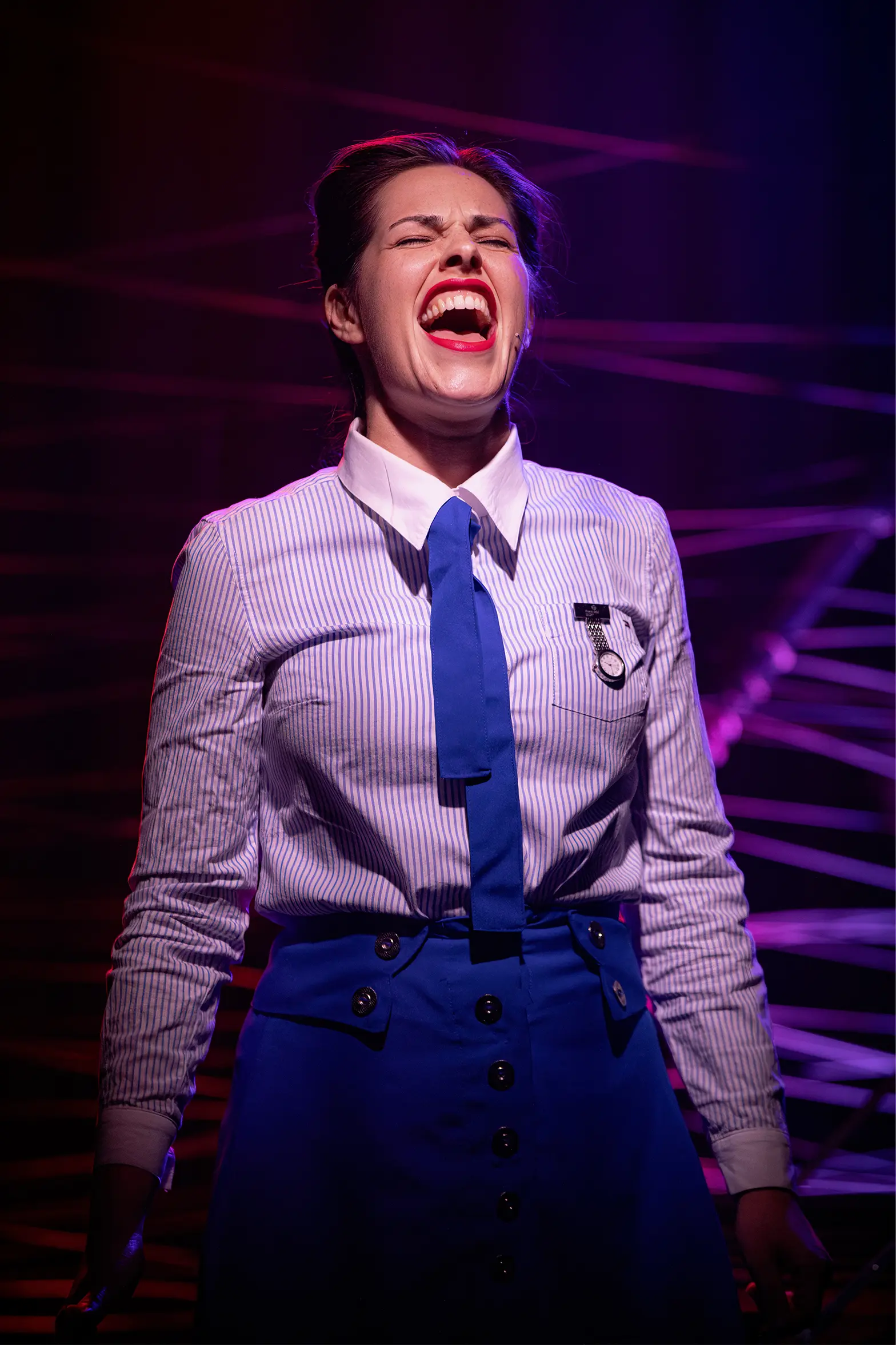 The Eternal Quest To Make Yourself Happy Or Die Trying - Lighting and video design